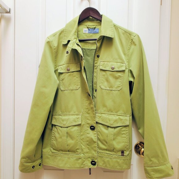 Wind River Jackets & Blazers - Wind River Utility Cargo Safari Jacket Spring Green Size Medium